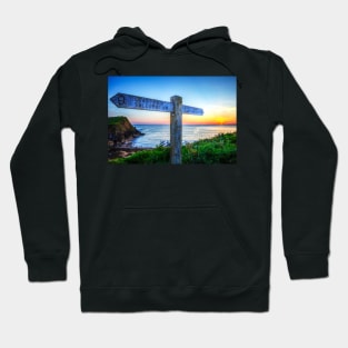 Salcombe Devon Coastal Path Sunset 2 Hoodie